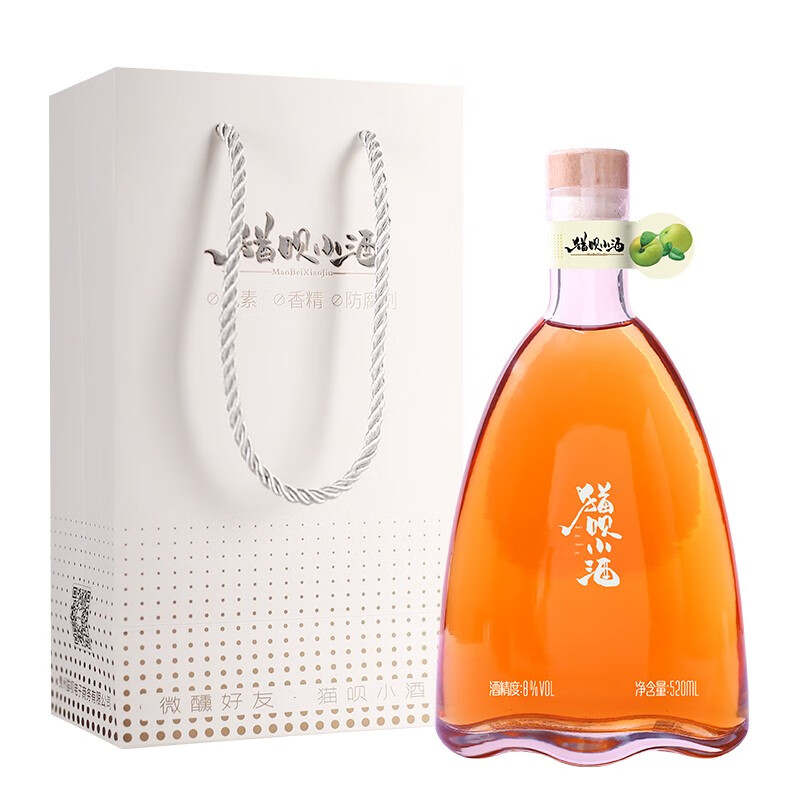 猫呗 无添加黑糯米果酒