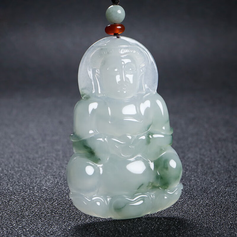 印象眸 翡翠观音玉坠