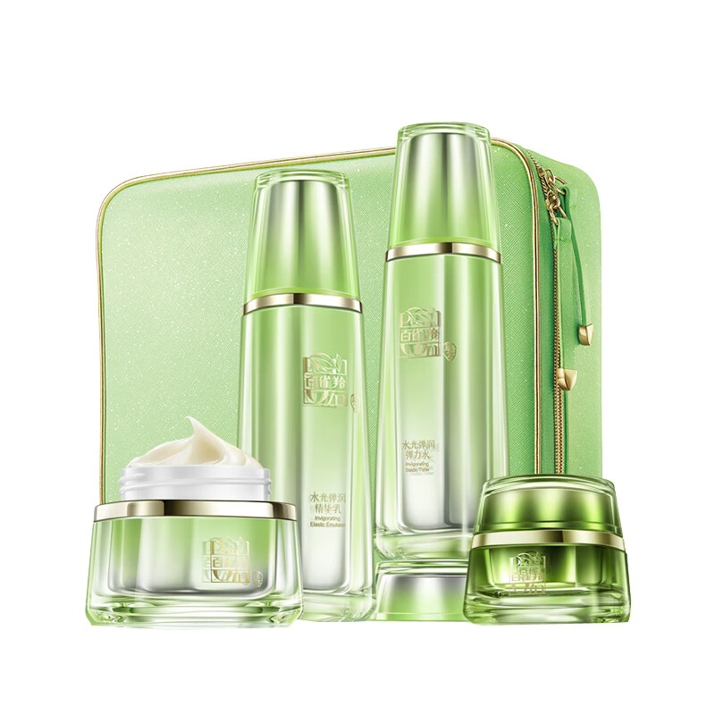 百雀羚 水光弹润保湿护肤套装