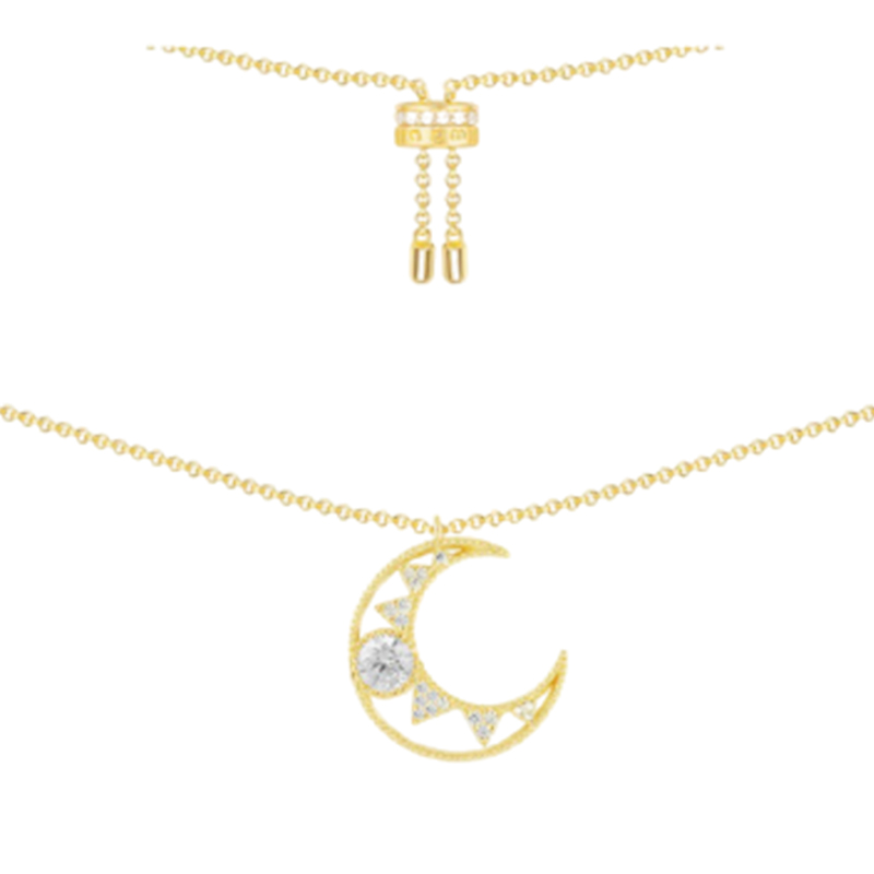 APM 梦幻星月项链