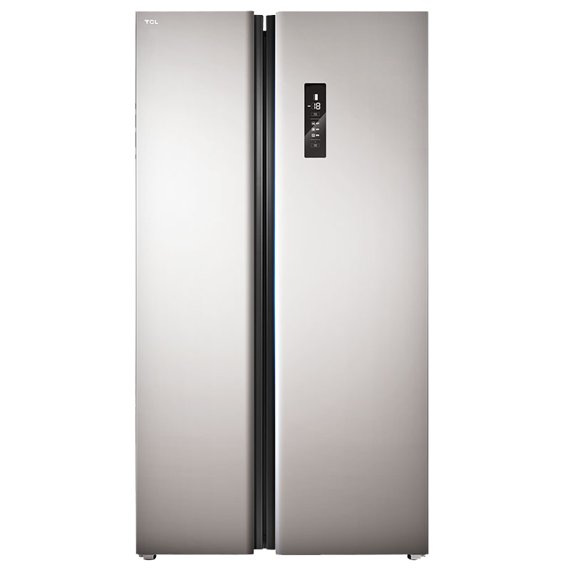 TCL双变频风冷无霜对开门冰箱