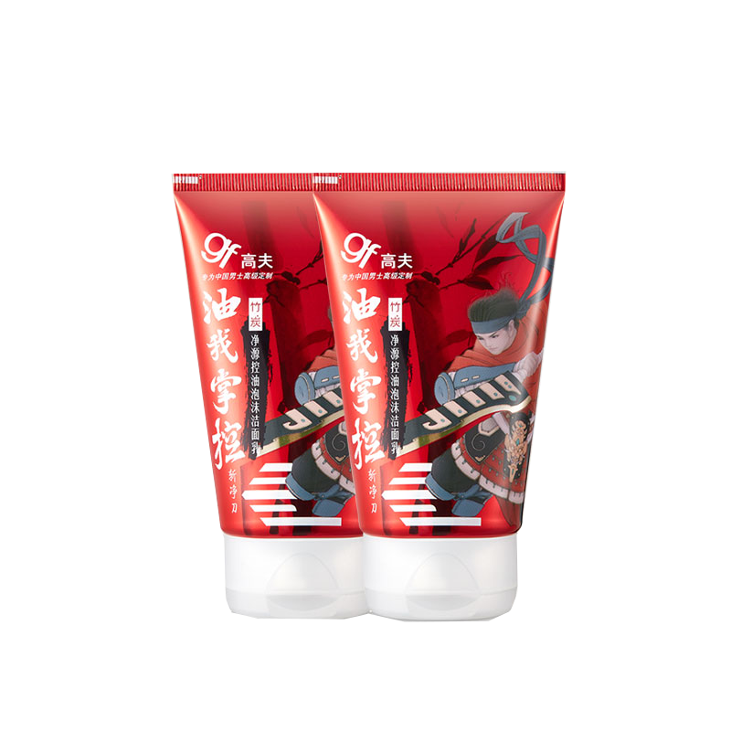 高夫 新控油竹炭泡沫洁面乳