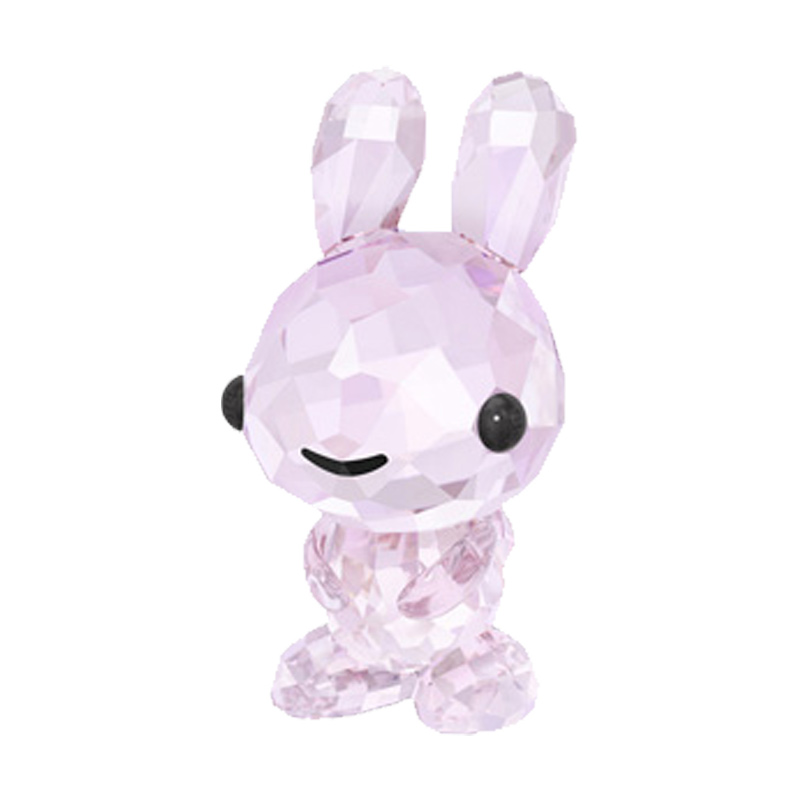 施华洛世奇水粉萌兔摆件