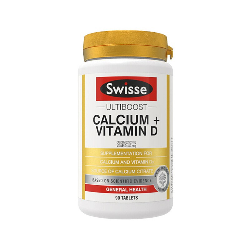 斯维诗 进口 钙+维生素D片