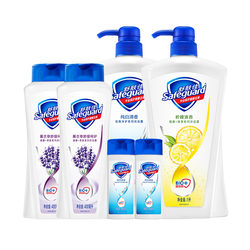 舒肤佳 温和洁肤套装沐浴露