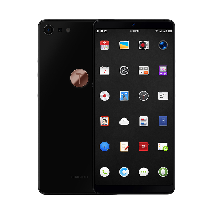 锤子 碳黑色闪充手机