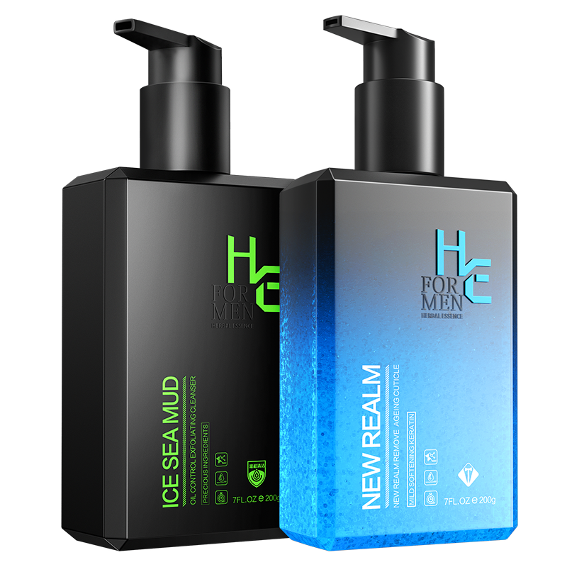 赫恩 男士美白去角质洗面奶