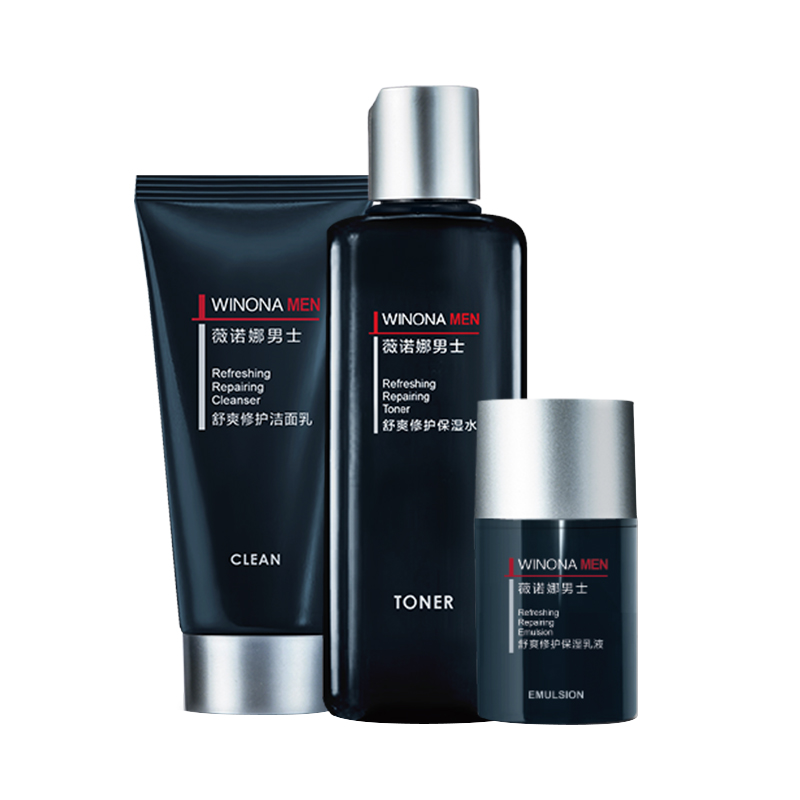 薇诺娜 舒爽修护补水护肤套装