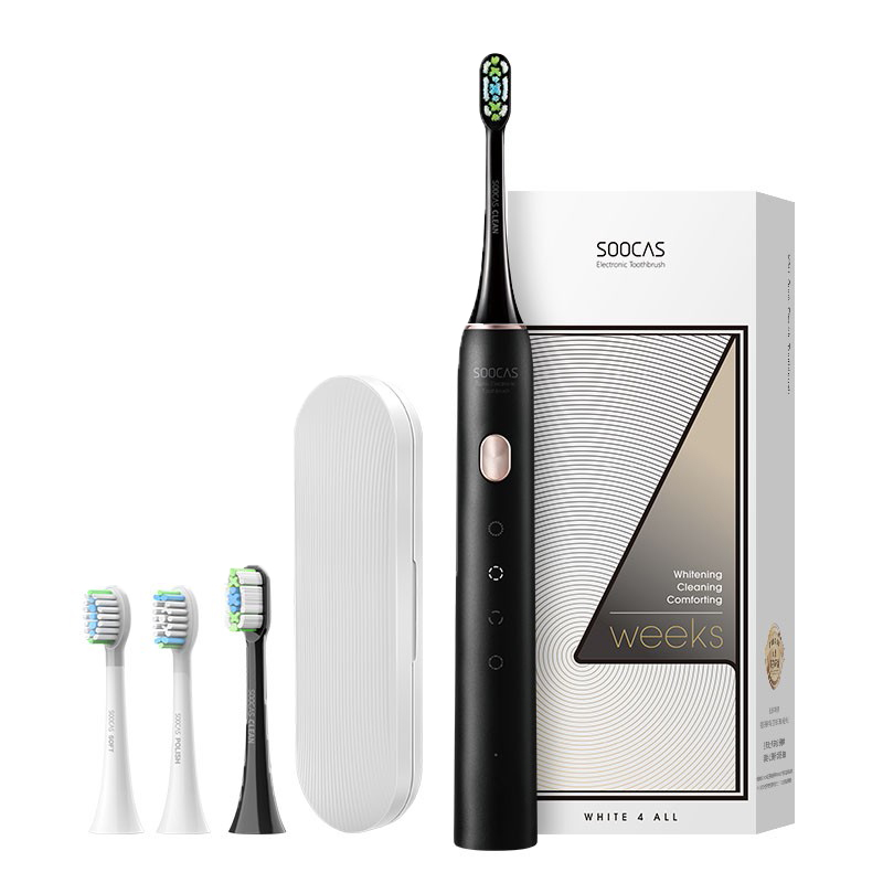 素士 声波震动 情侣牙刷