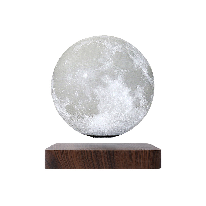 梦多福 磁悬浮木纹月球灯