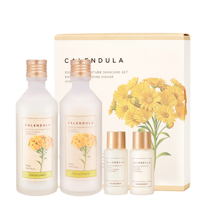 菲诗小铺 金盏花护肤套装