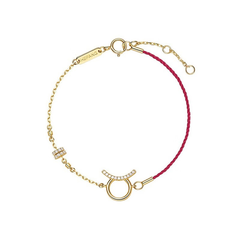 何方珠宝 生肖撞色 手链