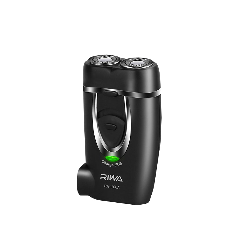 雷瓦 双刀头便携式剃须刀