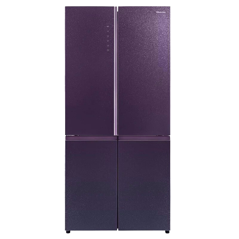 海信 离子装置十字对开门冰箱