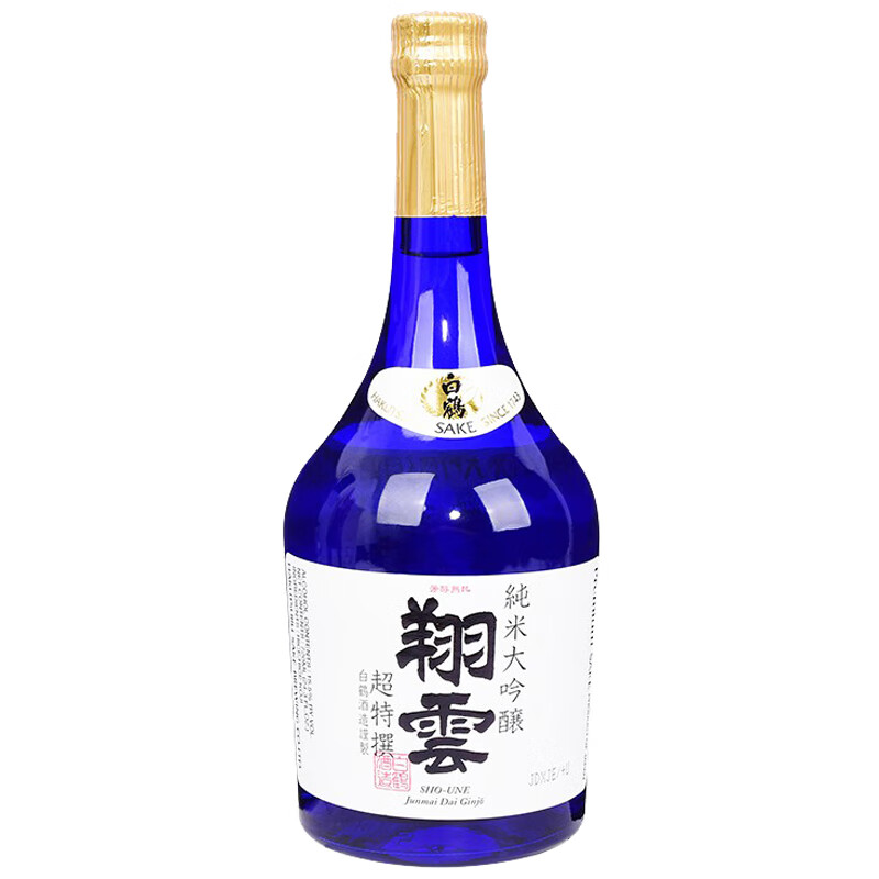 白鹤 口感顺滑酒体清澈清酒