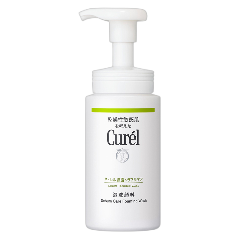 珂润 净油保湿泡沫洗面奶