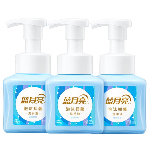 蓝月亮 泡沫抑菌 洗手液