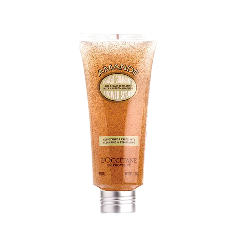 欧舒丹 杏仁紧肤磨砂 沐浴露