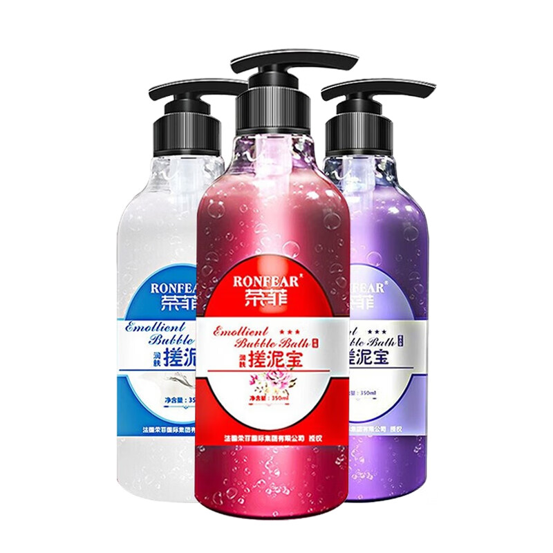 荣菲 玫瑰味 沐浴露