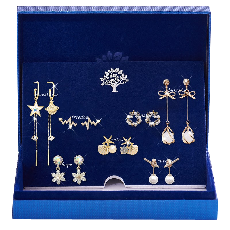 缔晶 精美包装 耳环