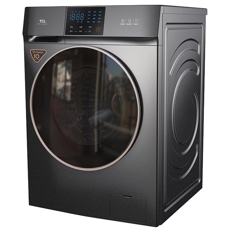 TCL 喷淋自清洁滚筒洗衣机