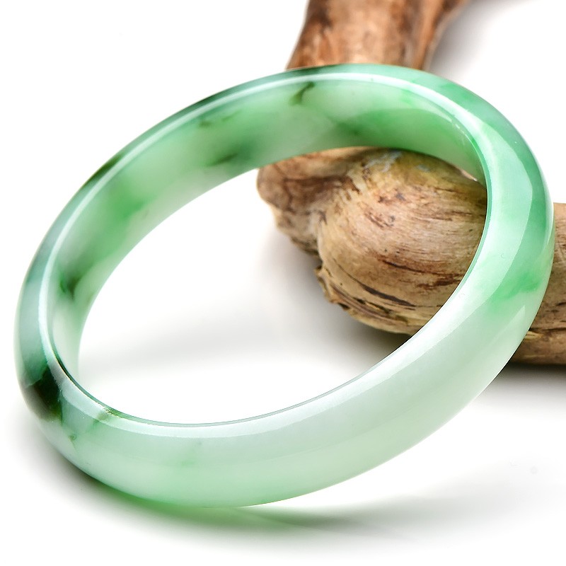 千载一玉 贵妃翡翠手镯