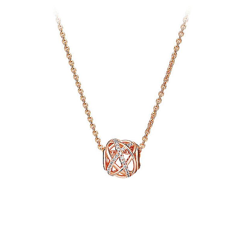 潘多拉 镂空银河项链