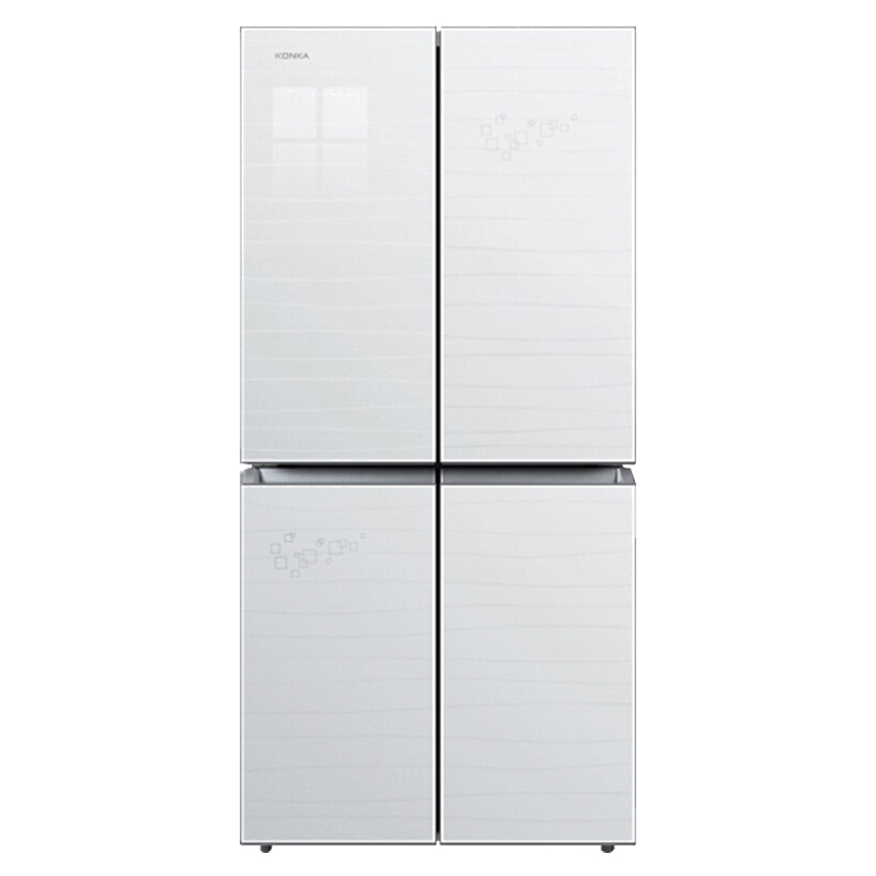 康佳 光滑易洁 十字对开门冰箱