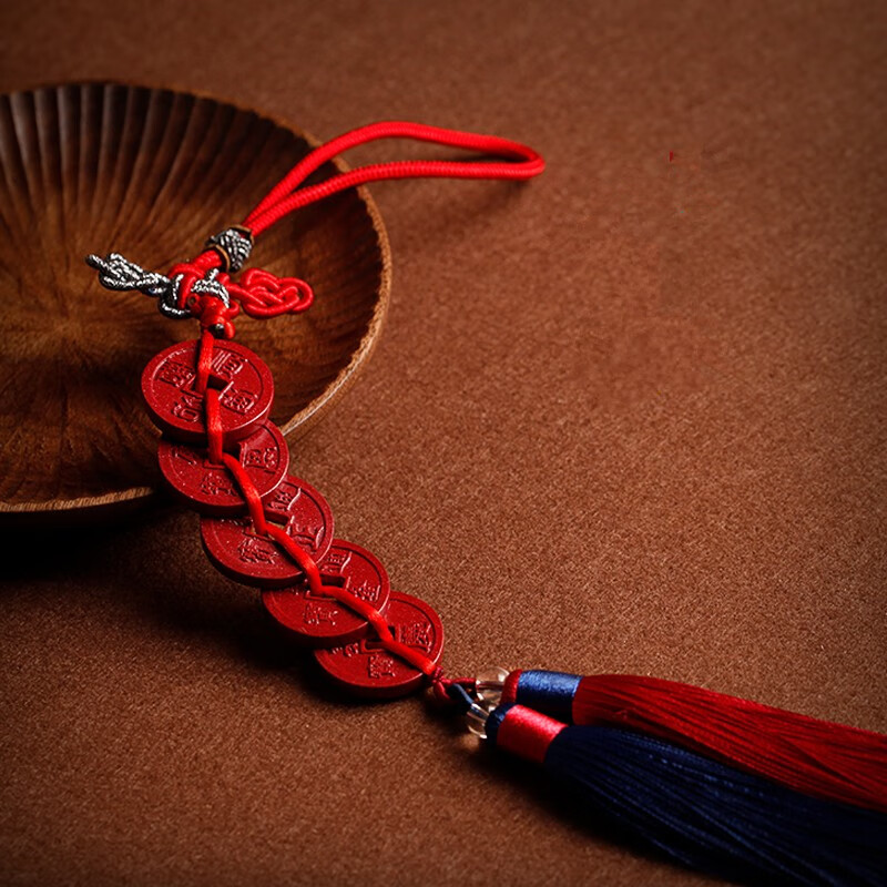 一只小鹿 紫金朱砂 汽车挂件