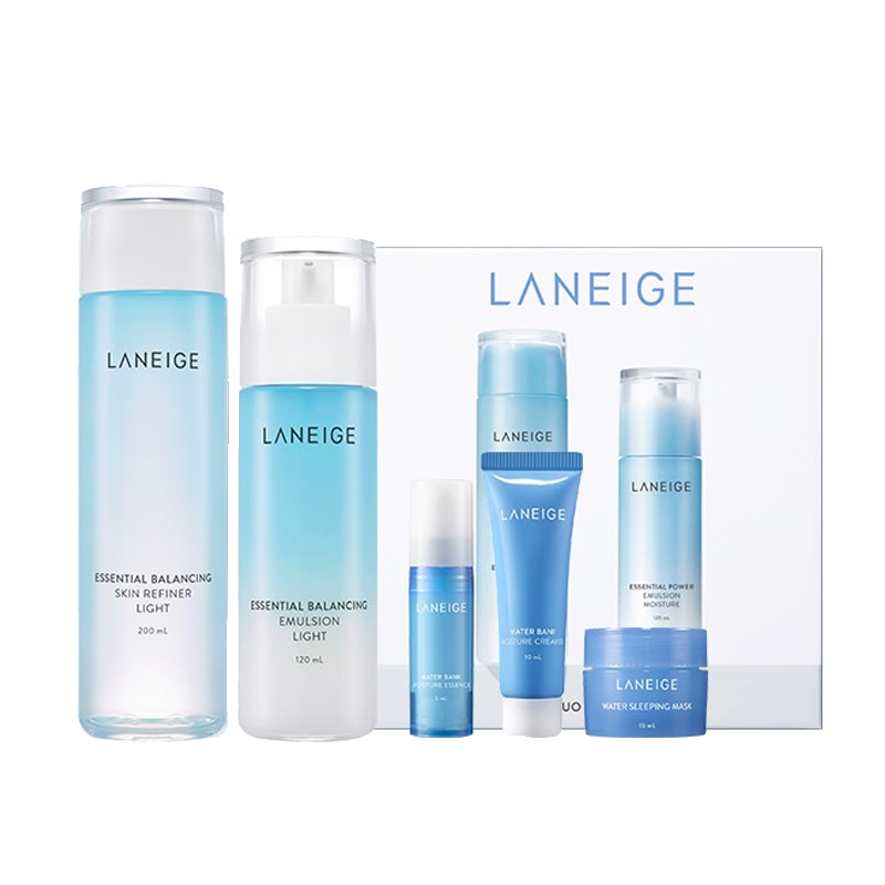 兰芝 清爽补水 护肤品套盒