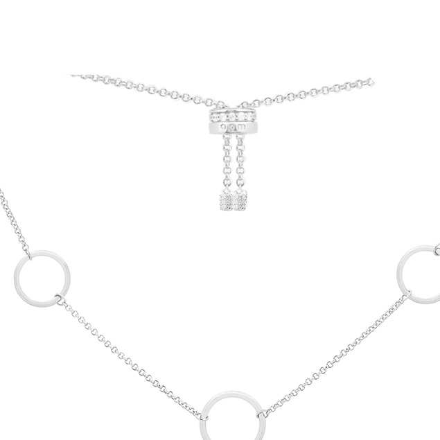 APMmonaco简约圆圈项链