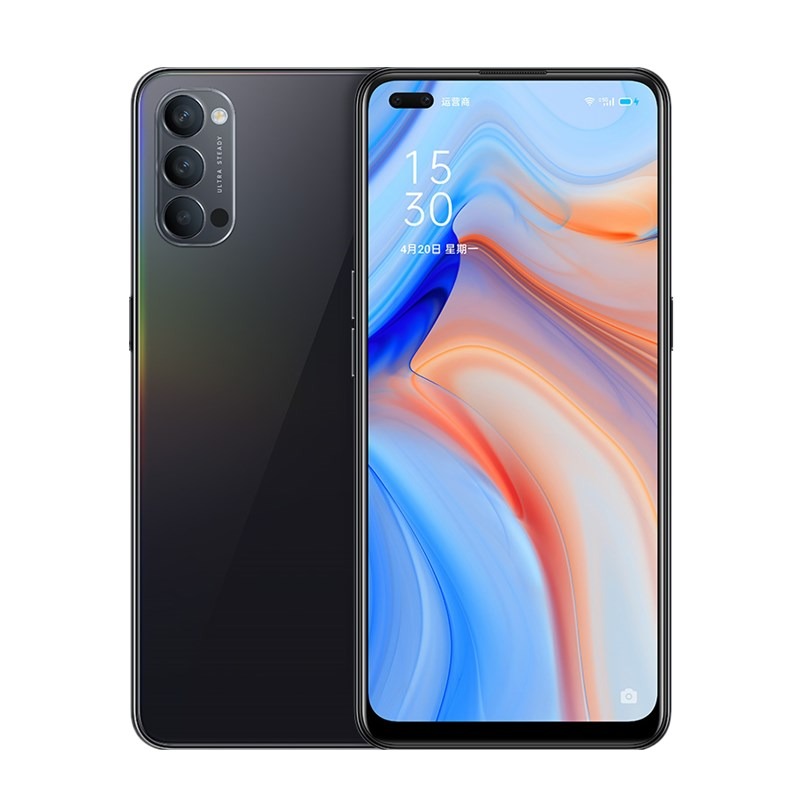 OPPO Reno4梦镜黑手机