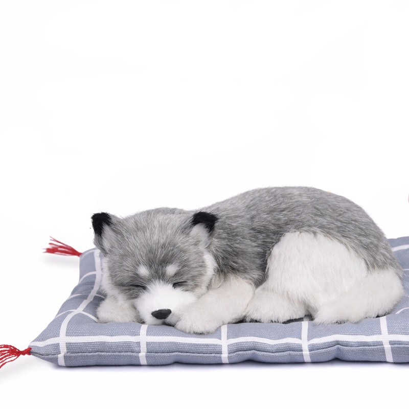 轩之梦 仿真狗 汽车摆件