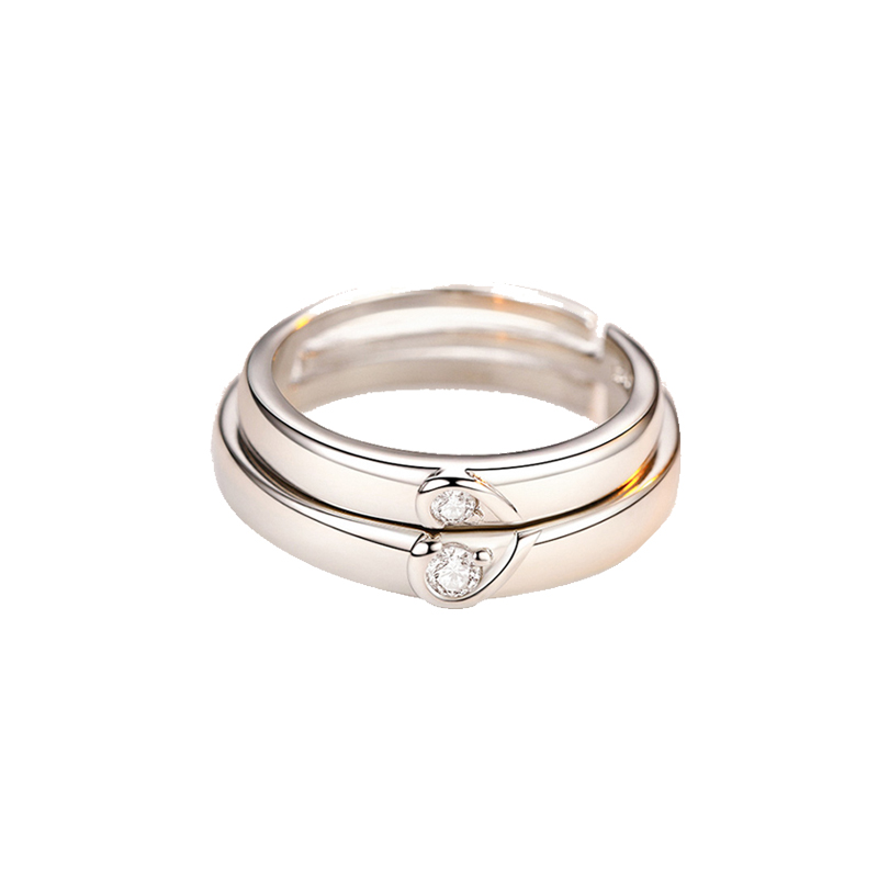 冠带 永结同心 情侣戒指