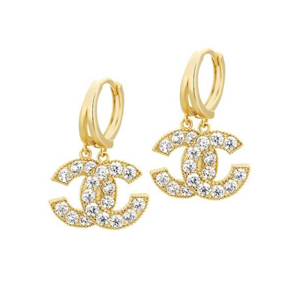 槿目 双C字母 耳饰