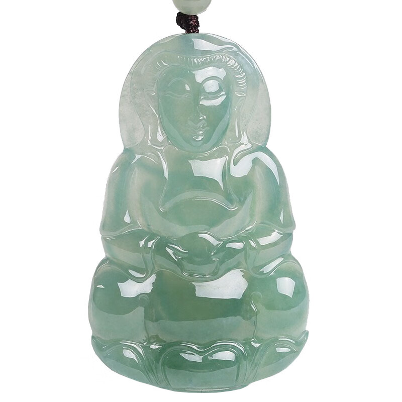 印象眸 翡翠玉观音吊坠