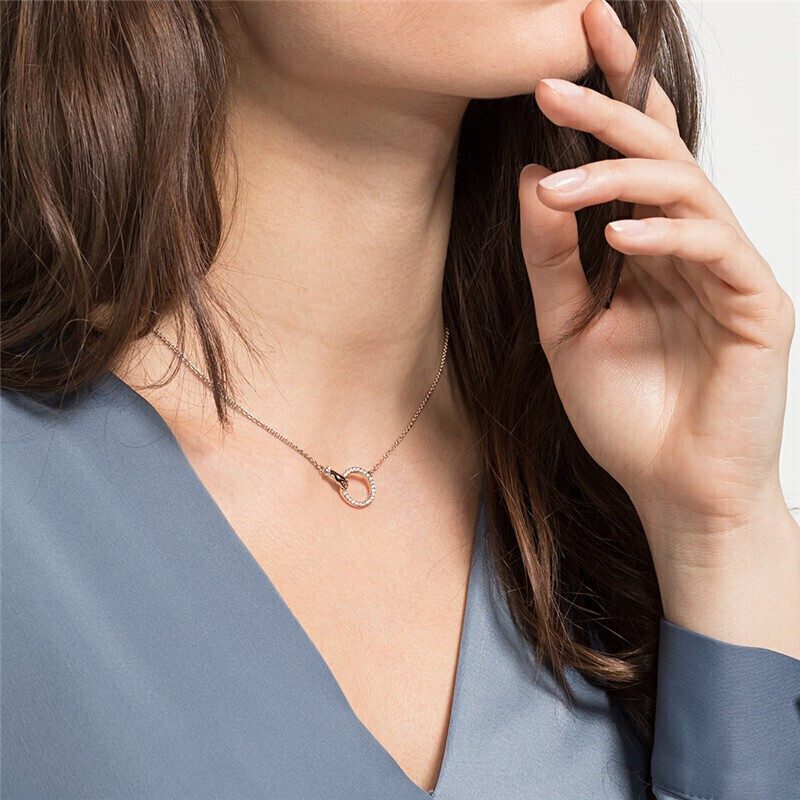 施华洛世奇 圆环造型的项链