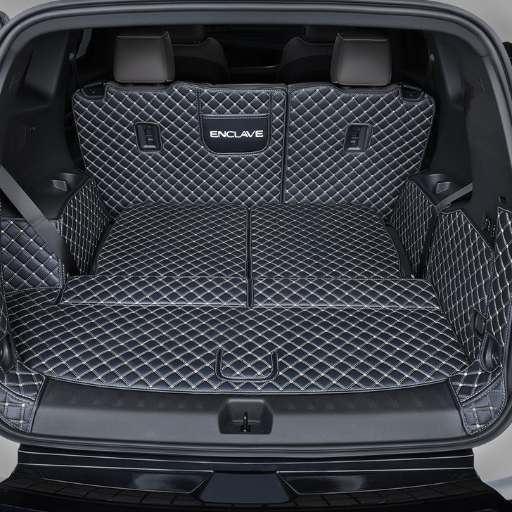 指南针 黑米色汽车尾箱垫