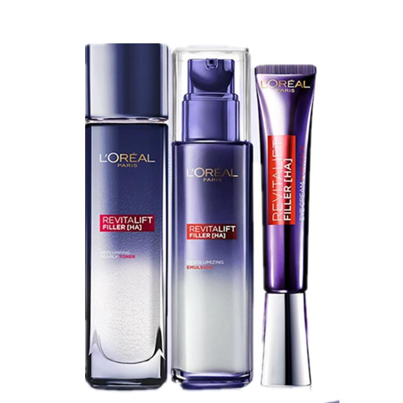 欧莱雅 滋润水光护肤套装