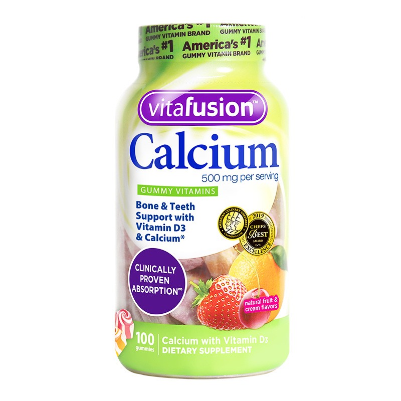 成人小熊糖维生素d3钙软糖