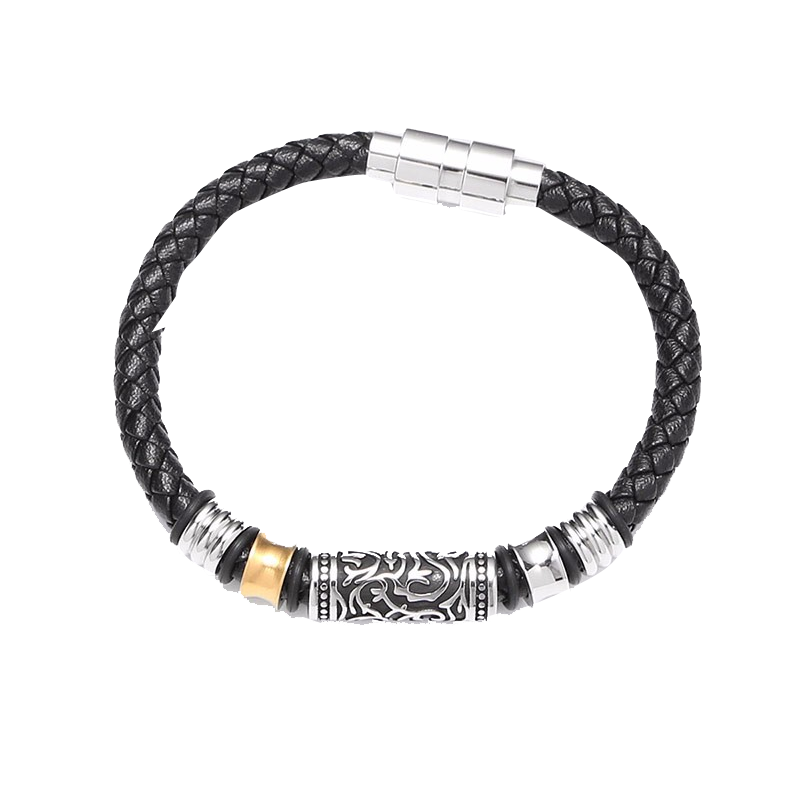 GENANX 复古雕花手链