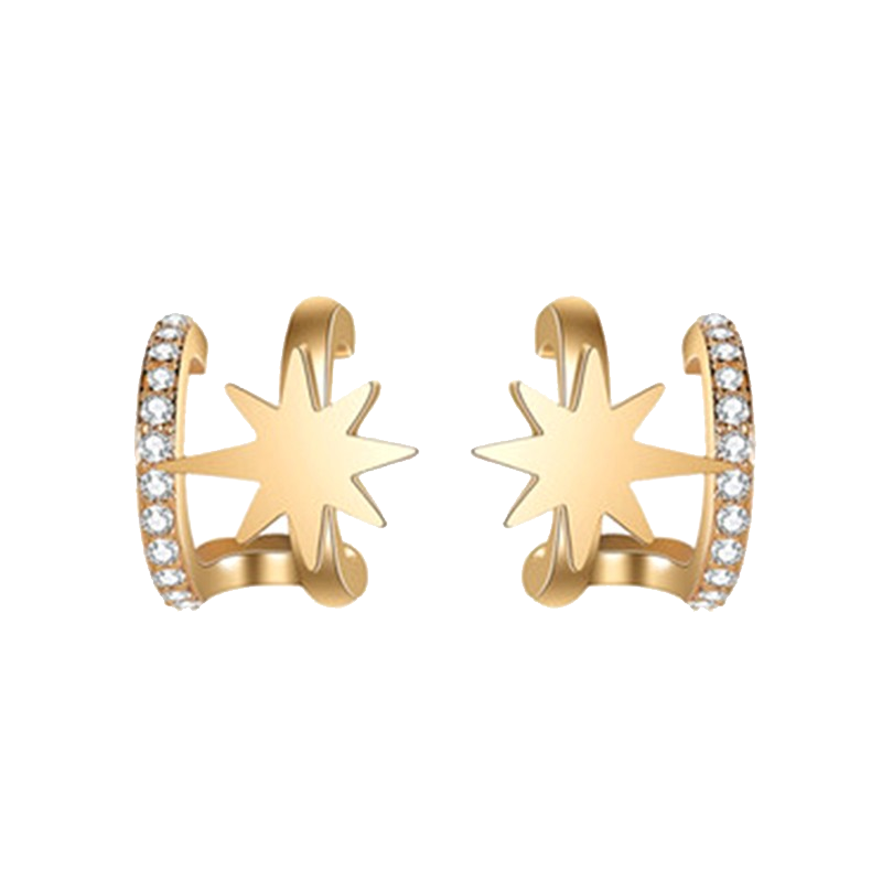 KRISTENJUDI星星耳饰
