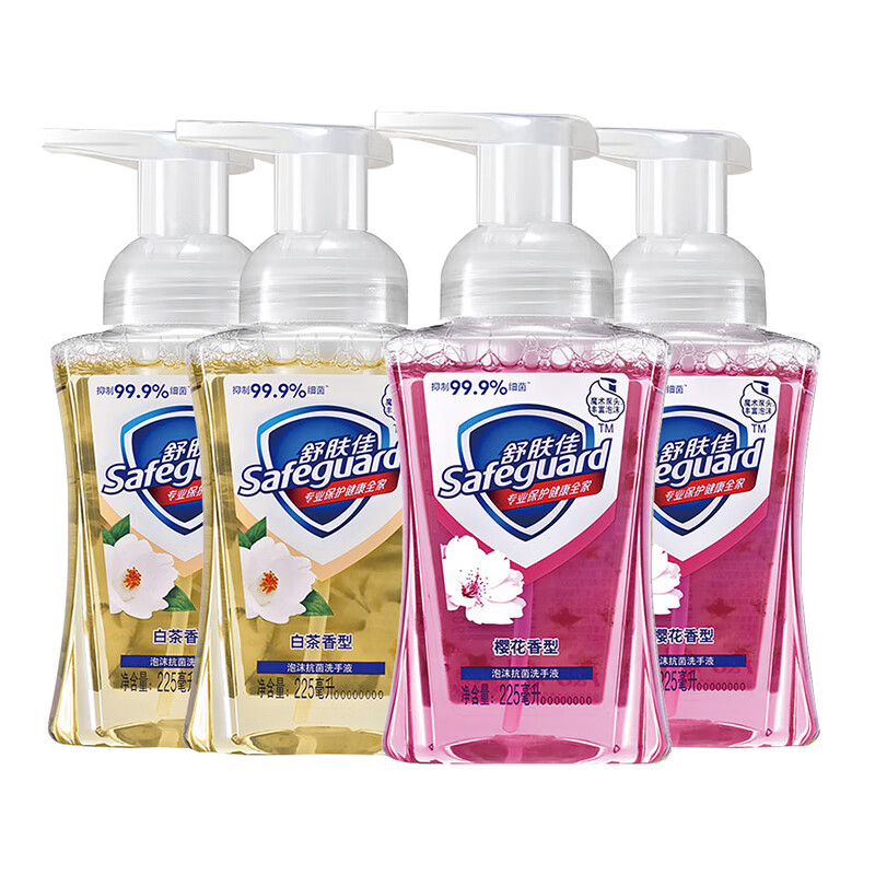 舒肤佳 樱花白茶泡泡 洗手液
