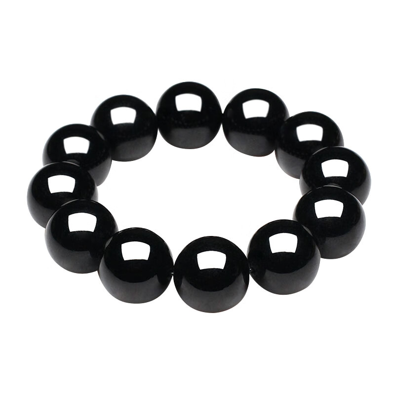 祥祯福珠宝 墨翠佛珠手串