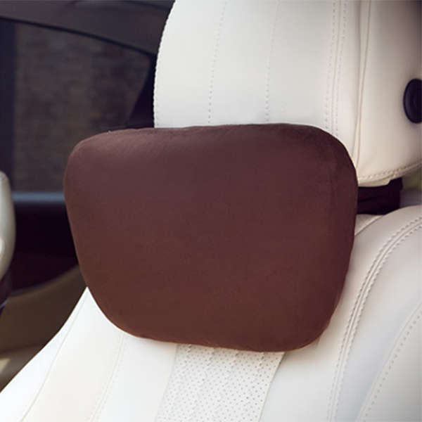 北极绒 舒适麂皮绒汽车头枕