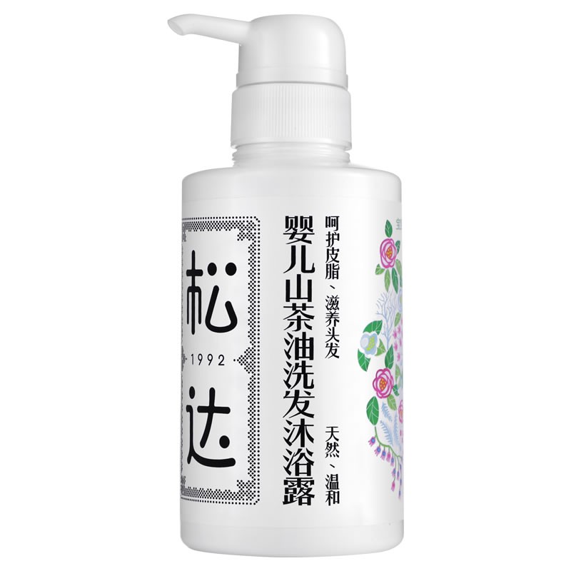 松达 山茶油护肤洗发沐浴露