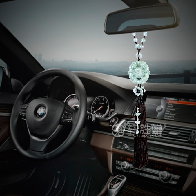 一车一友 高档翡翠汽车挂件