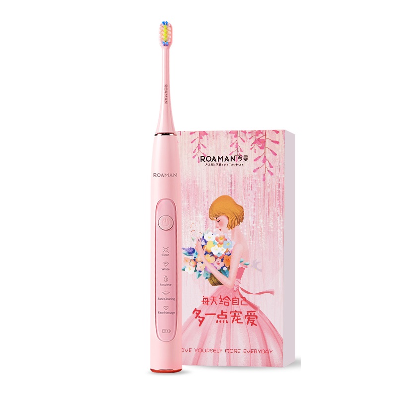 罗曼 IPX7防水 电动牙刷