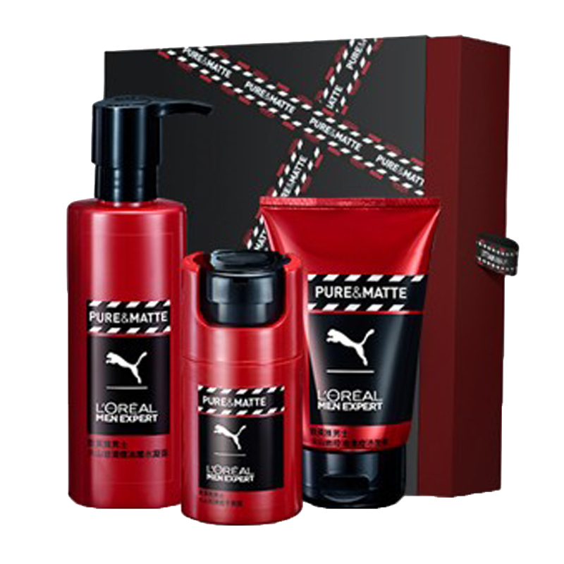 欧莱雅 修复保湿男士护肤套装