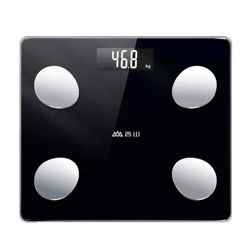香山 准确测量体重电子秤